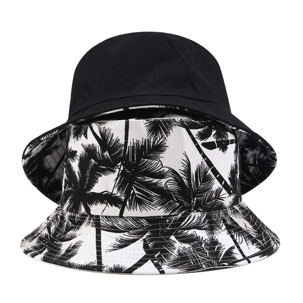 Reversible Bucket Hat for Women & Men - Double-Sided Sun Protection Fisherman Cap, Packable Summer Sun Hat for Outdoor, Beach, Hiking & Travel