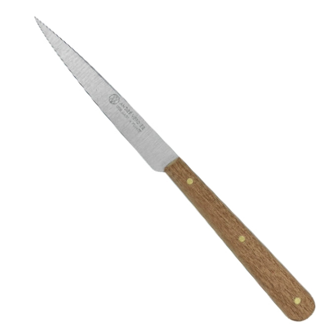 Premium Verdier Wooden Handle Poultry Knife - Sharp Stainless Steel Blade for Chicken, Turkey & Meat Cutting - Perfect for Home Chefs & BBQ Enthusiasts
