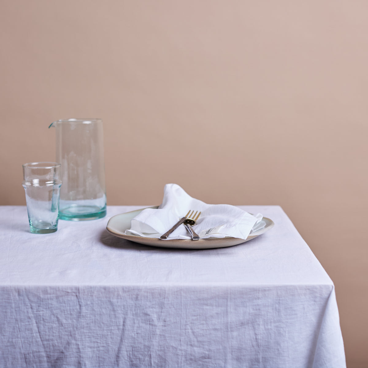 Premium White Shore Tablecloth - Waterproof & Wrinkle-Resistant Dining Table Cover for Indoor/Outdoor Use - Perfect for Parties, Picnics, and Everyday Dining
