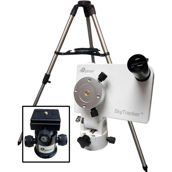 iOptron SkyTracker Pro Camera Mount - 3400W Motorized Star Tracker for Astrophotography | Perfect for DSLR & Mirrorless Cameras | Stargazing, Night Sky Photography, Time-Lapse Videos