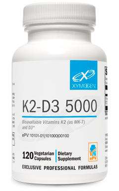 Xym K2 D3 5000IU 60 Capsules - High Potency Vitamin D3 & K2 Supplement for Bone & Heart Health - Supports Immune System & Calcium Absorption - Ideal for Adults with Vitamin Deficiency