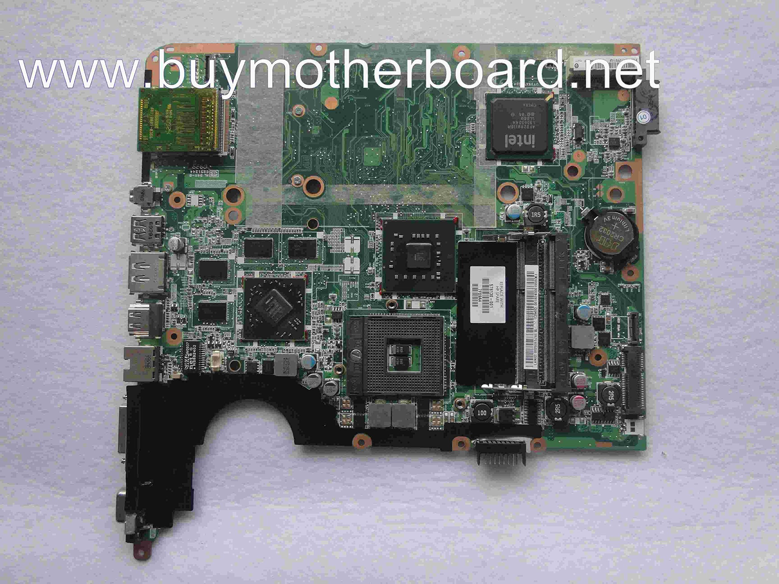 HP 578130-001 Pavilion DV7-2000 Laptop Motherboard with Intel/ATI Chipset - Replacement Part for HP DV7-2000 Series Laptops, DIY Repair & Upgrade Solution