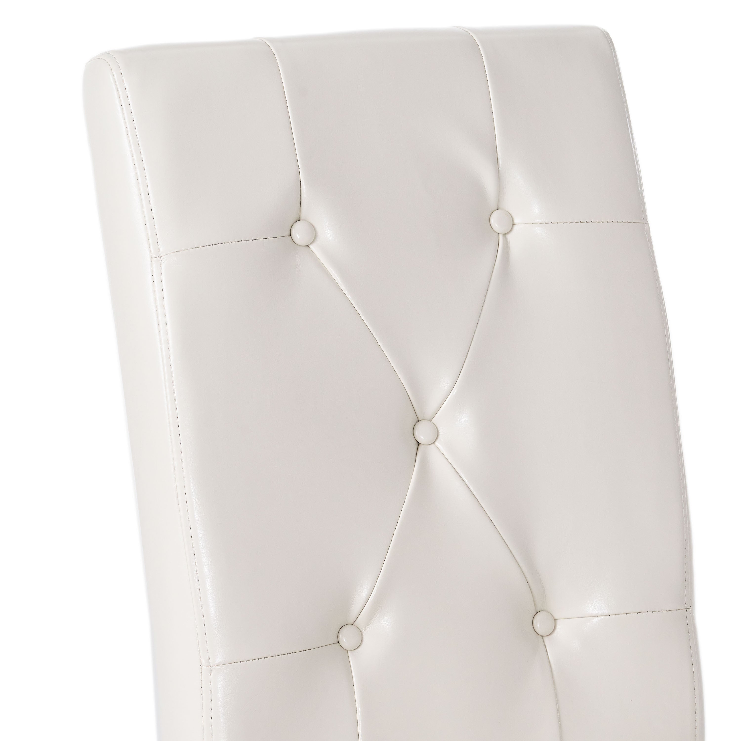 CARTER 5 Tufted KD Dining Chair - Modern Upholstered Kitchen & Dining Room Chair for Home, Restaurant, and Office Use