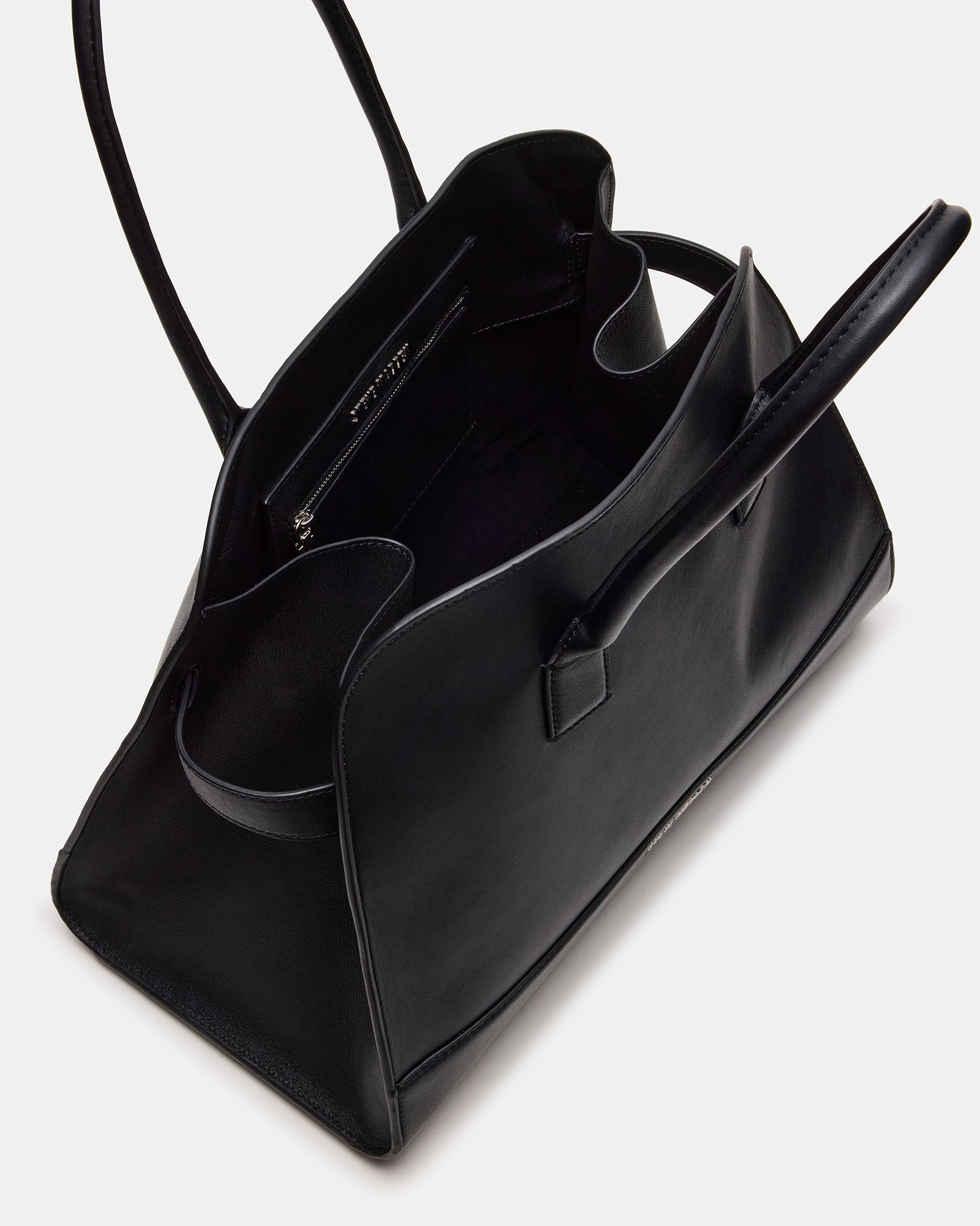 HEIDEE Genuine Black Leather Handbag for Women - Stylish & Durable Purse for Work, Travel & Everyday Use