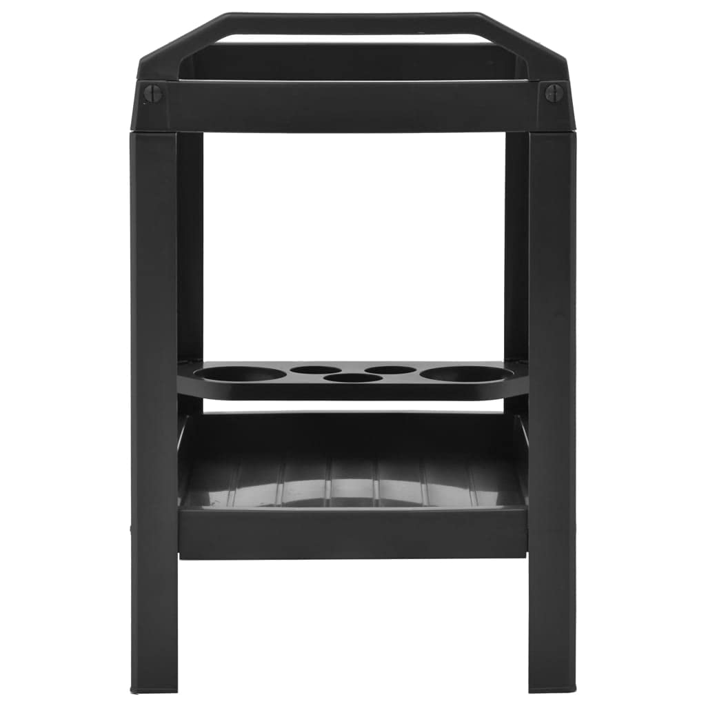 FAMIROSA Beverage Cart with Wheels - 27.2