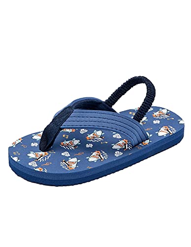 Ceruwum Toddler Girls Beach Sandals - Non-Slip Water Shoes for Pool, Play & Outdoor Activities | Lightweight Flip Flops for Toddler Girls 1-3 Years