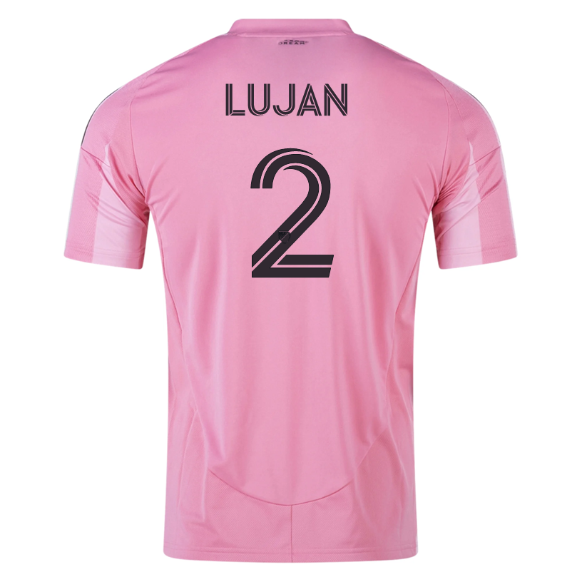 Adidas Gonzalo Luján Inter Miami CF Home Jersey 2025-2026 - Easy Pink - Authentic Soccer Shirt for Fans & Players - Perfect for Match Days & Sports Events