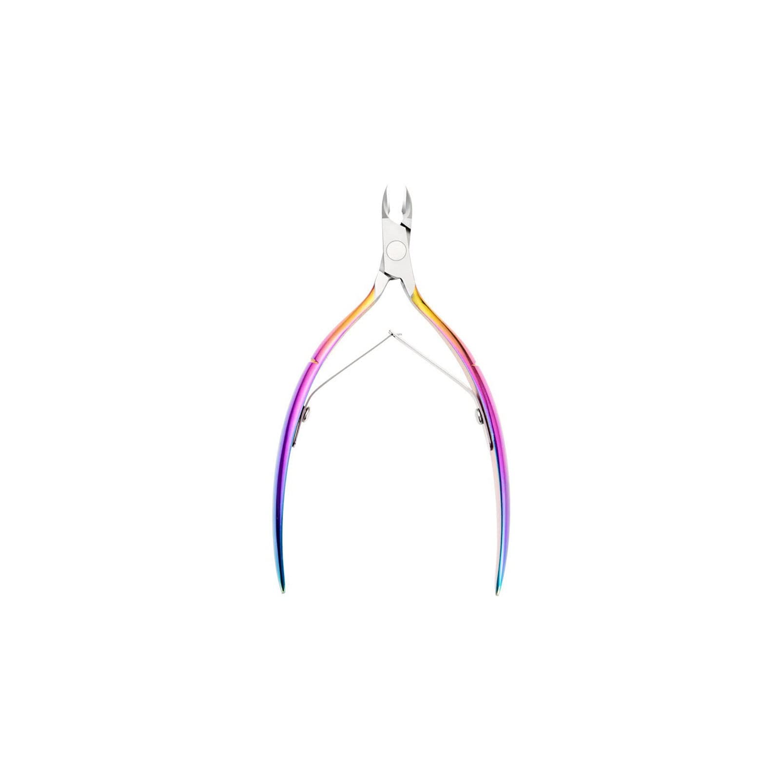 Rainbow Toe Nail Clippers Set - Professional Manicure & Pedicure Kit with Cuticle Scissors, Dead Skin Remover, Nipper & Tweezer - Perfect for Home Nail Care & Salon Use