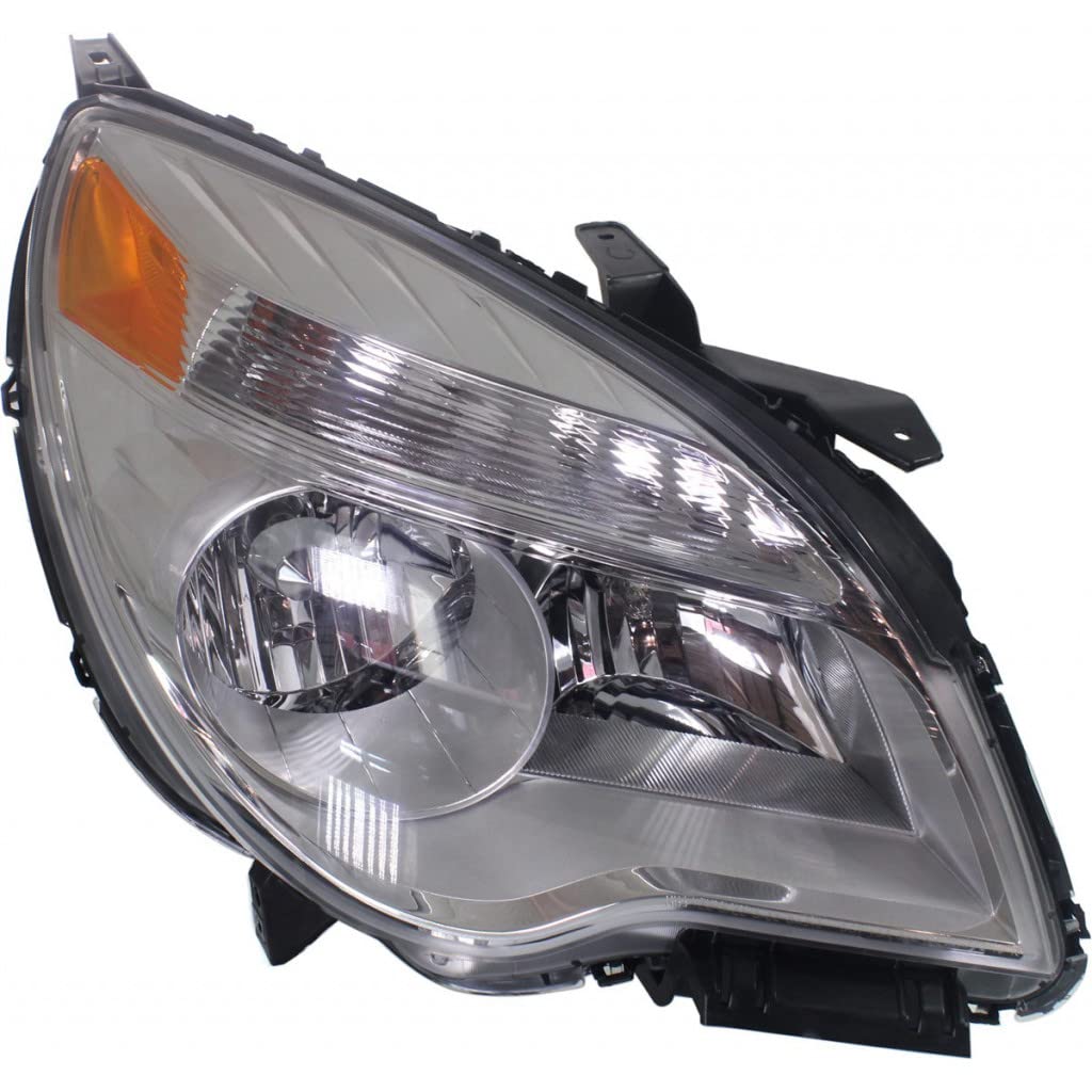 2010-2015 Chevy Equinox Passenger Side Headlight Assembly Replacement - CAPA Certified, Includes Bulbs, Compatible with GM2503338 (LS/LT Trim) | Durable LED Car Lights for Night Driving & Enhanced Visibility