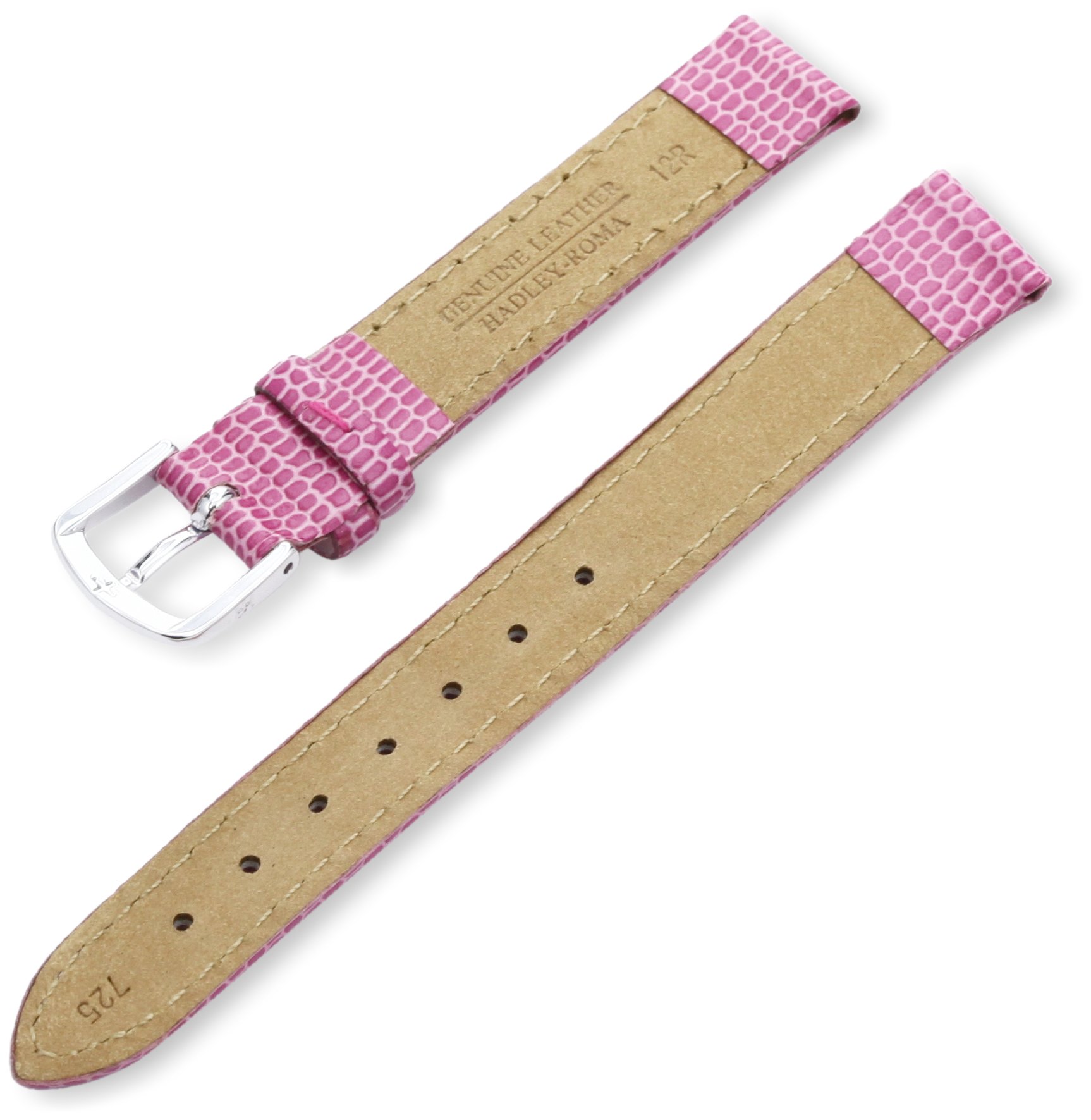 Hadley-Roma Genuine Leather Watch Band for Women - Adjustable Replacement Strap (Model LSL725LA 160) | Perfect for Dress Watches, Business Attire & Everyday Wear