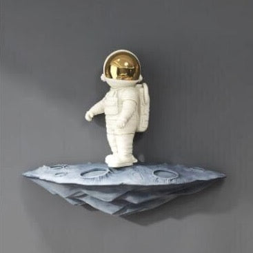 Astronaut Wall Art Decor | Space Themed Room Decor for Kids & Adults | Perfect for Bedroom, Nursery & Office Wall Decoration