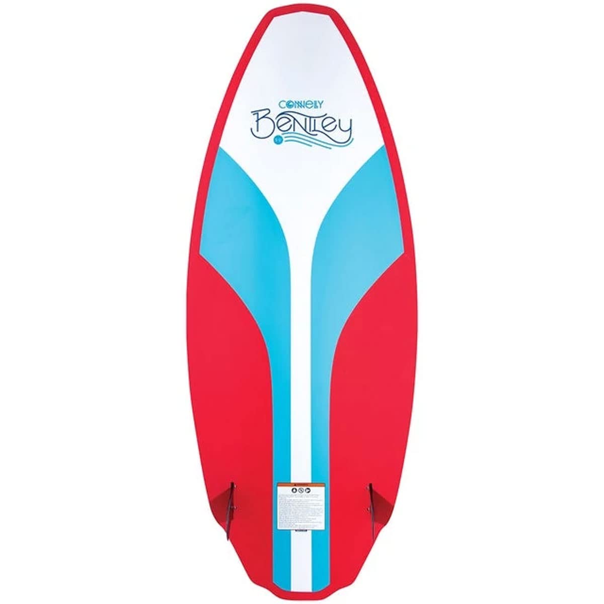 Connelly CWB Bentley 5' Wakesurf Board for Adults - Red - Perfect for Lake, Ocean & Boat Riding - High Performance Wakesurfing Board for All Skill Levels