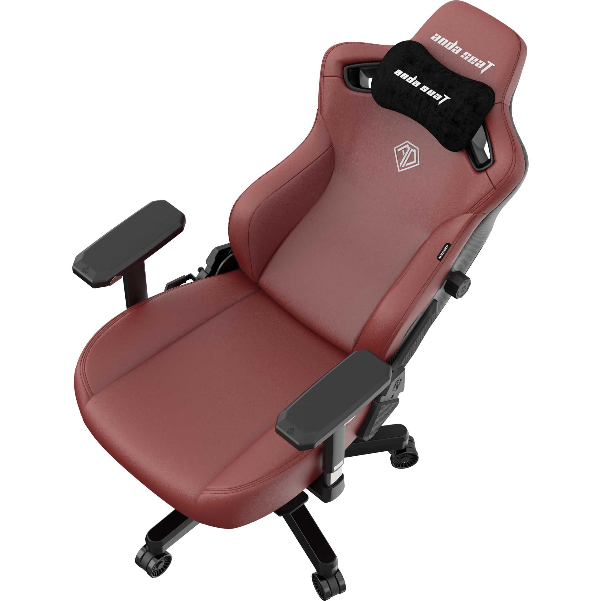 Anda Seat Kaiser 3 Series Premium Ergonomic Gaming Chair - Large Size, Maroon Red for PC, Console & Office Use