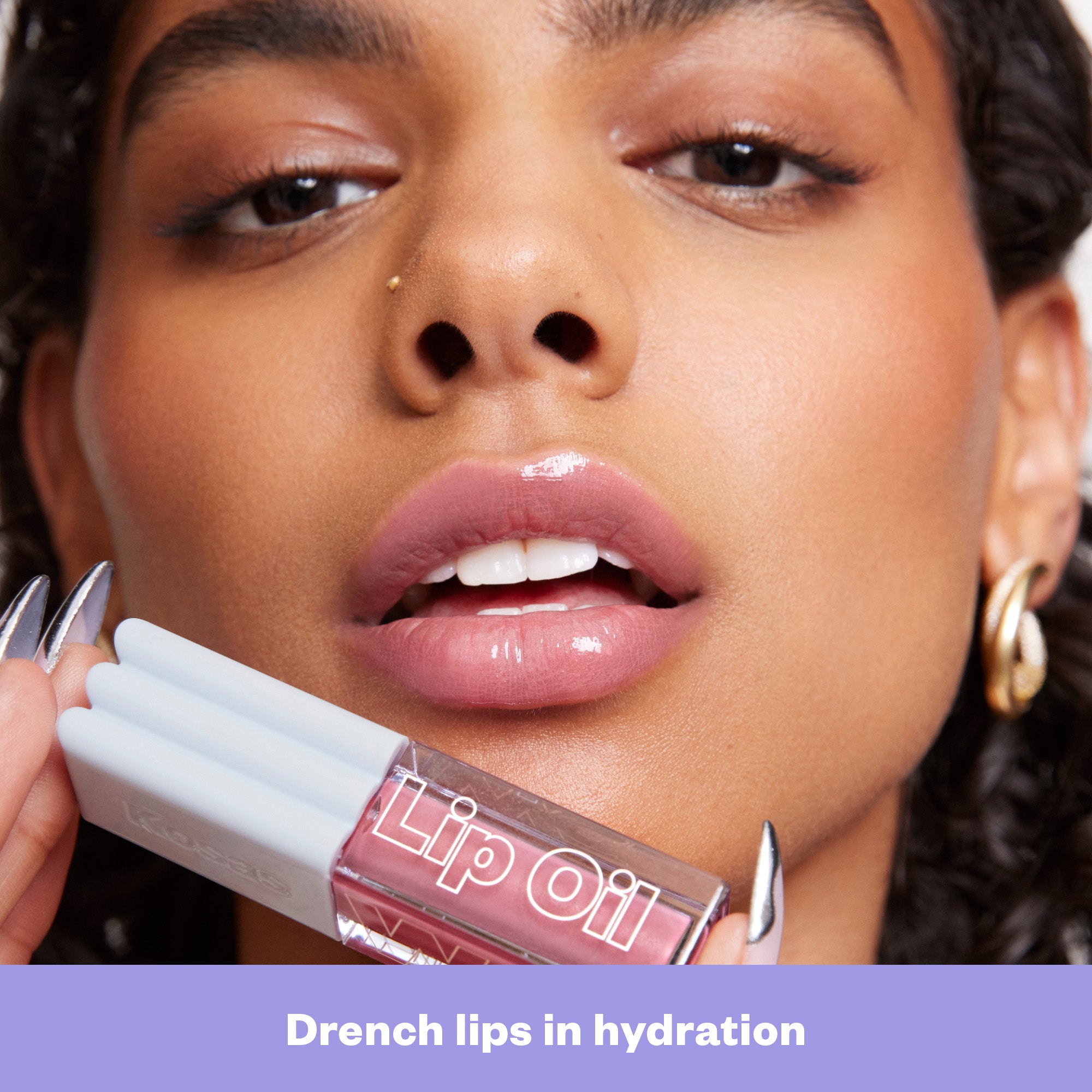 Hydrating Wet Lip Oil Gloss - Long Lasting Shine & Moisture for Dry Lips | Perfect for Daily Wear, Night Out & Makeup Looks