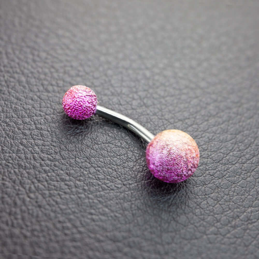 Vibrant Acrylic Frosted Belly Button Rings | WH2266 - Trendy Body Jewelry for Piercings, Perfect for Summer Beach & Festival Outfits