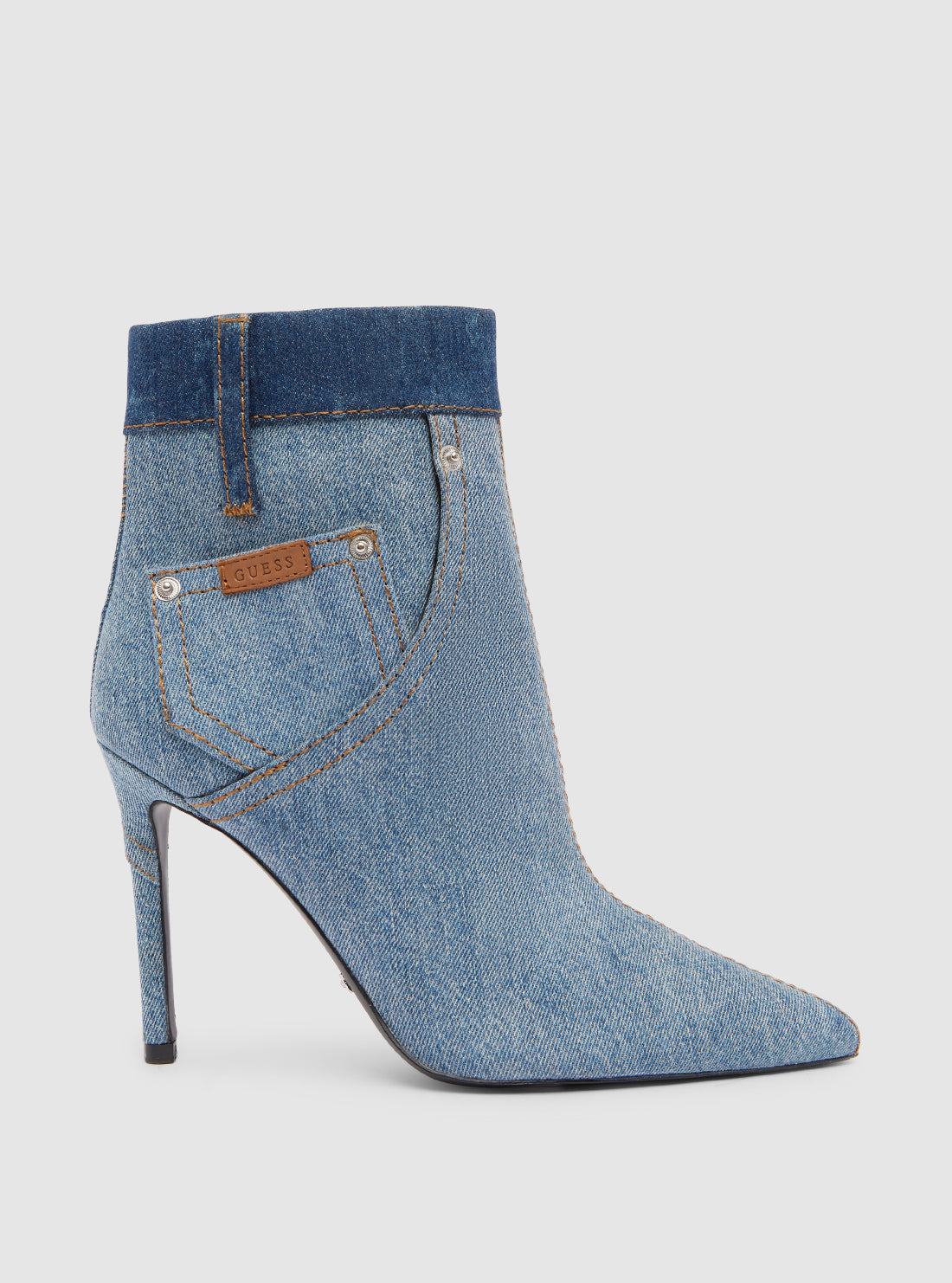 Stylish Light Blue Avon Ankle Boots for Women - Comfortable Casual & Dressy Booties for Fall/Winter - Perfect for Office, Dating & Night Out