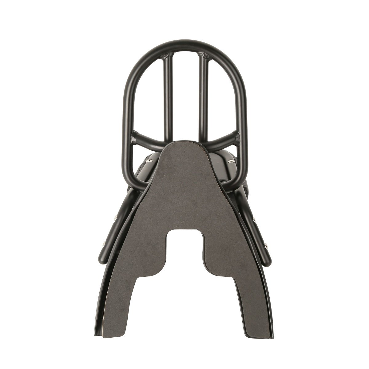 SLMOTO Sissy Bar Backrest Luggage Rack & Baseplate for Harley V-Rod VRSCA 2002-2006 - Heavy Duty Motorcycle Passenger Seat & Storage Solution - Perfect for Long Rides & Touring