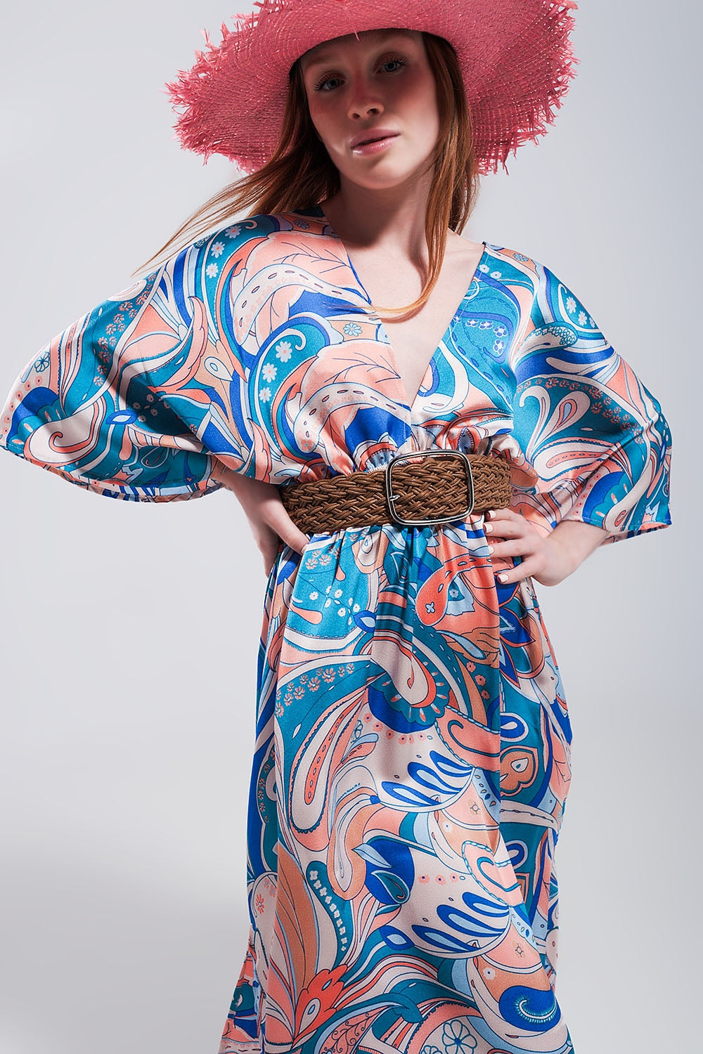 Long Floral Lace Robe with Back Tie Bow - Elegant Maxi Dress for Women, Perfect for Weddings, Parties & Special Occasions