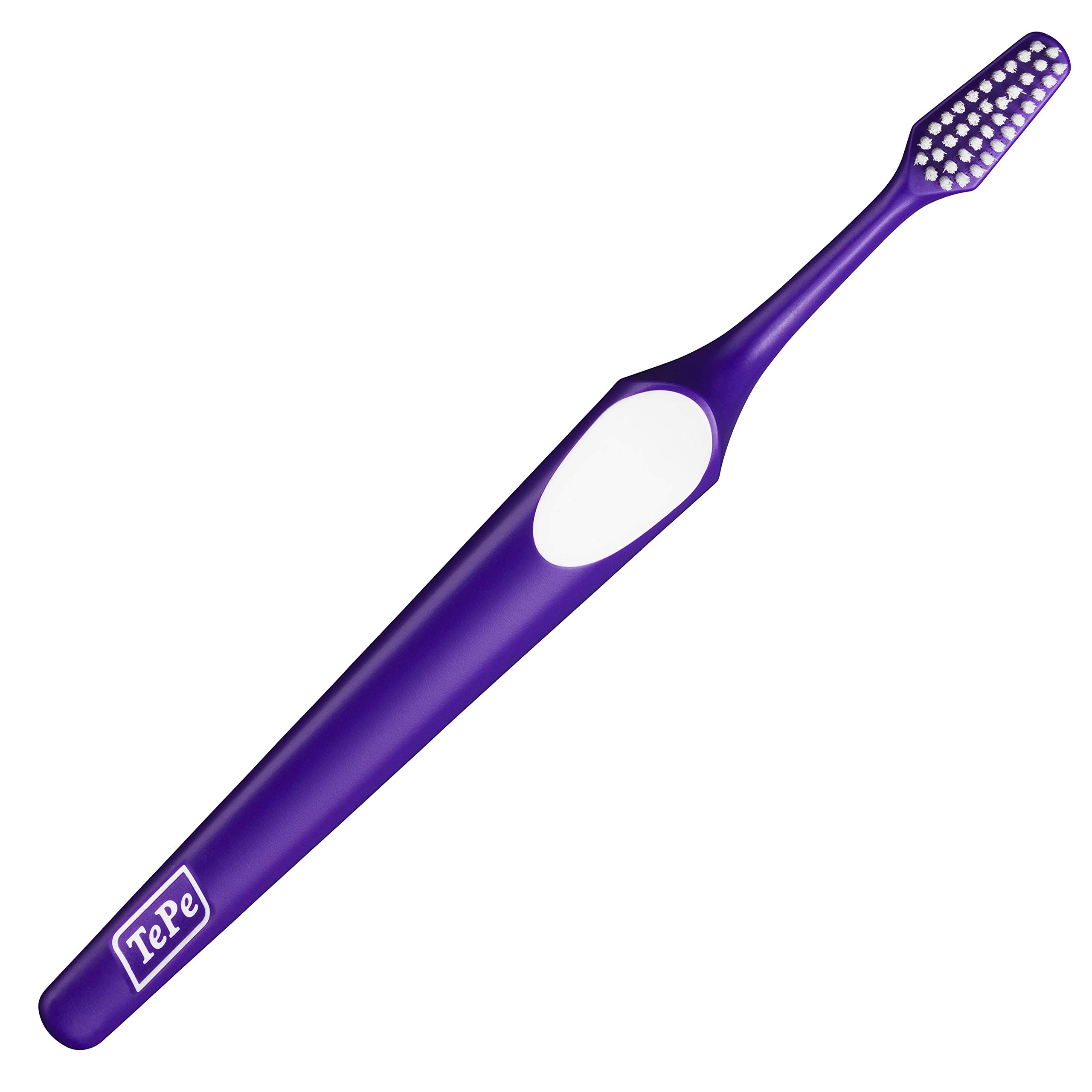 TePe Supreme Compact Soft Toothbrushes - Ultra Gentle Bristles for Sensitive Teeth, 1 Pack | Perfect for Travel, Daily Oral Care & Gum Protection