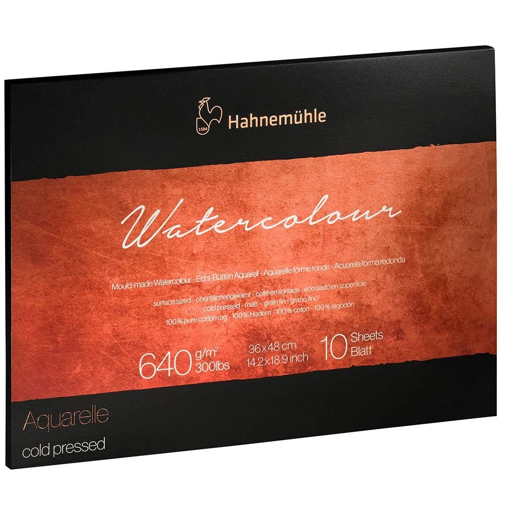 Hahnemühle The Collection Watercolor Block - Cold Press, 14.1