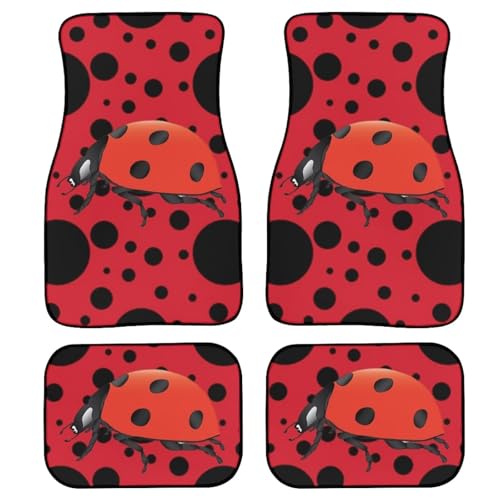 Red Ladybug Polka Dot