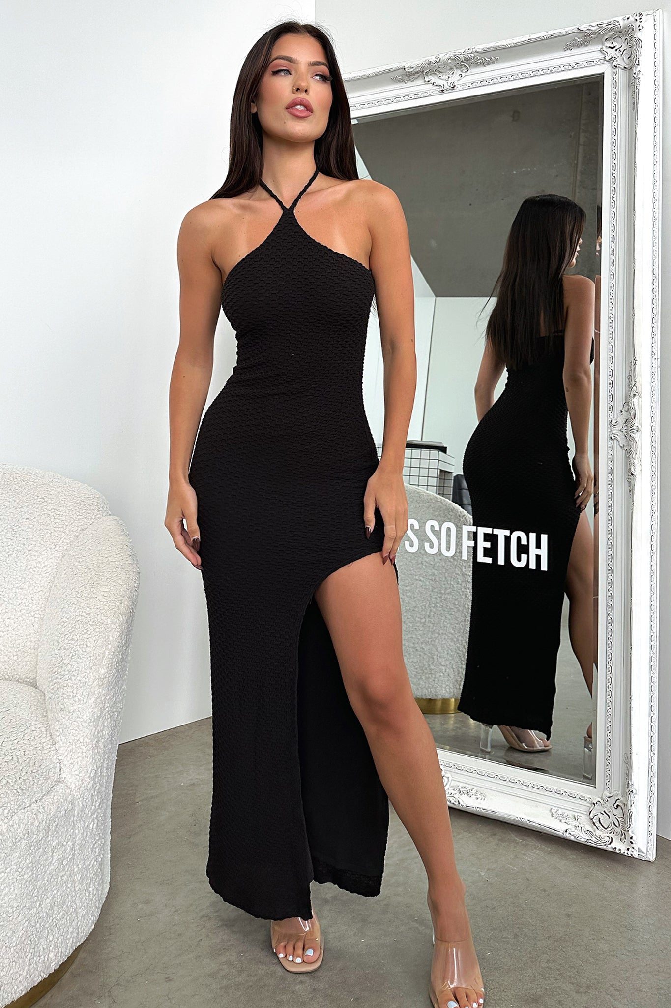 Jayda Maxi Dress for Women - Elegant Black Long Summer Dress | Perfect for Beach, Vacation & Casual Outings