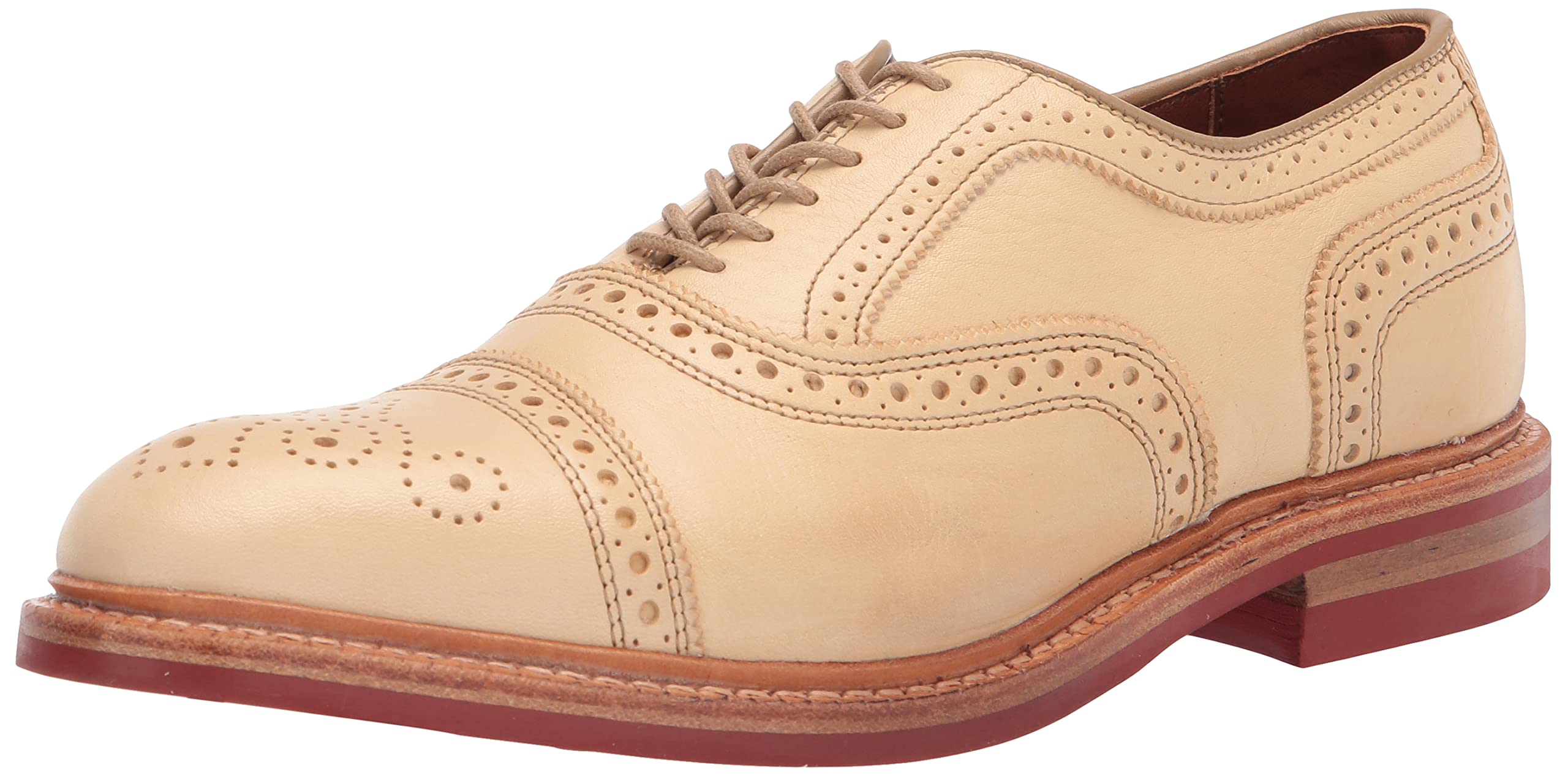 Allen Edmonds Men's Strandmok Oxford - Classic Wingtip Dress Shoes for Business & Formal Occasions | Comfortable Leather Oxfords for Office, Weddings & Professional Events