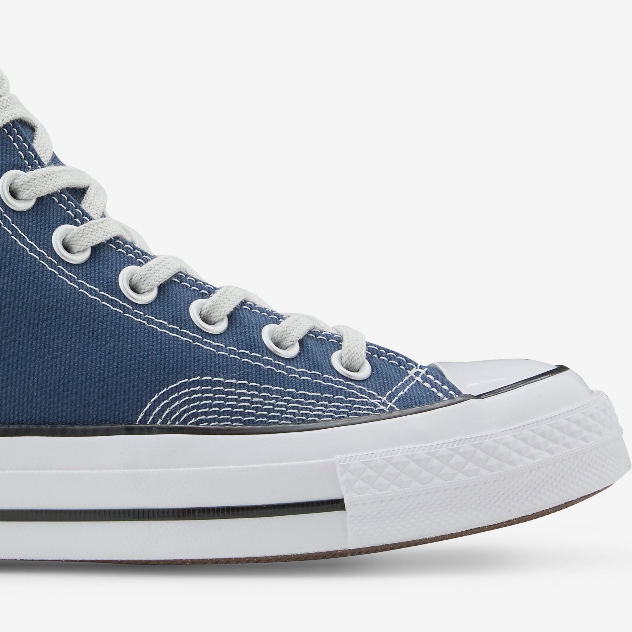 Chuck '70 Multi Stitch Navy Sneakers | Fossilized Canvas High Top Shoes for Men & Women | Casual Wear, Street Style & Vintage Fashion