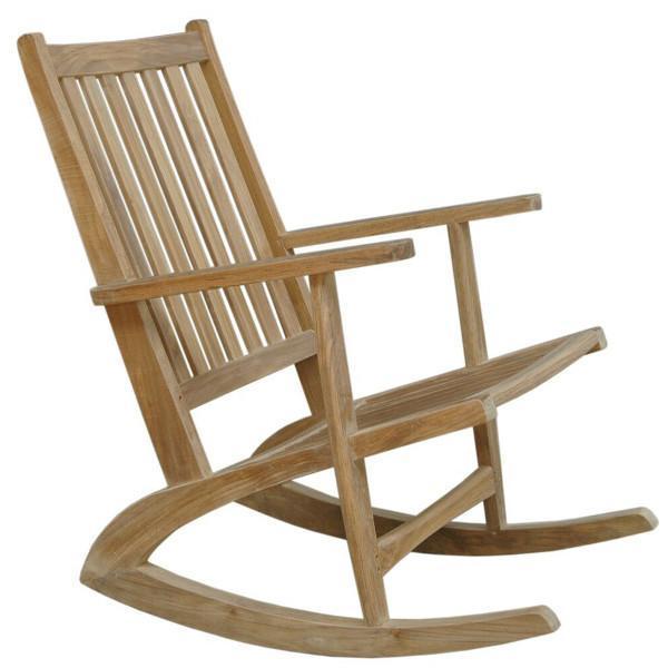 Modern Rocking Armchair - Comfortable Nursery Glider Chair for Baby Room, Living Room & Bedroom - Perfect for Nursing, Relaxing & Reading