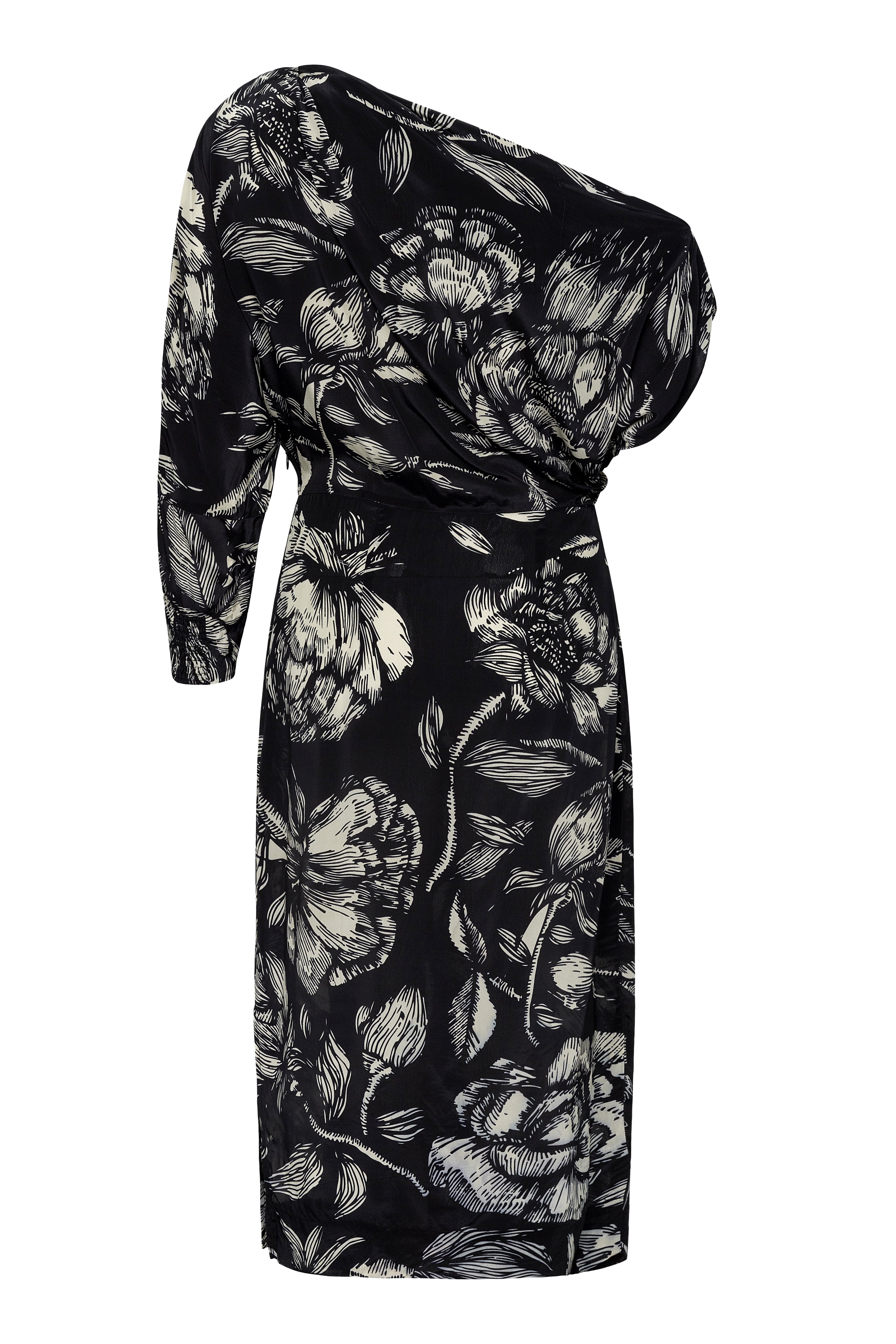 Elegant Ayu Dress for Women - Flowy Summer Maxi Dress with Floral Print - Perfect for Beach Vacations, Parties & Casual Outings