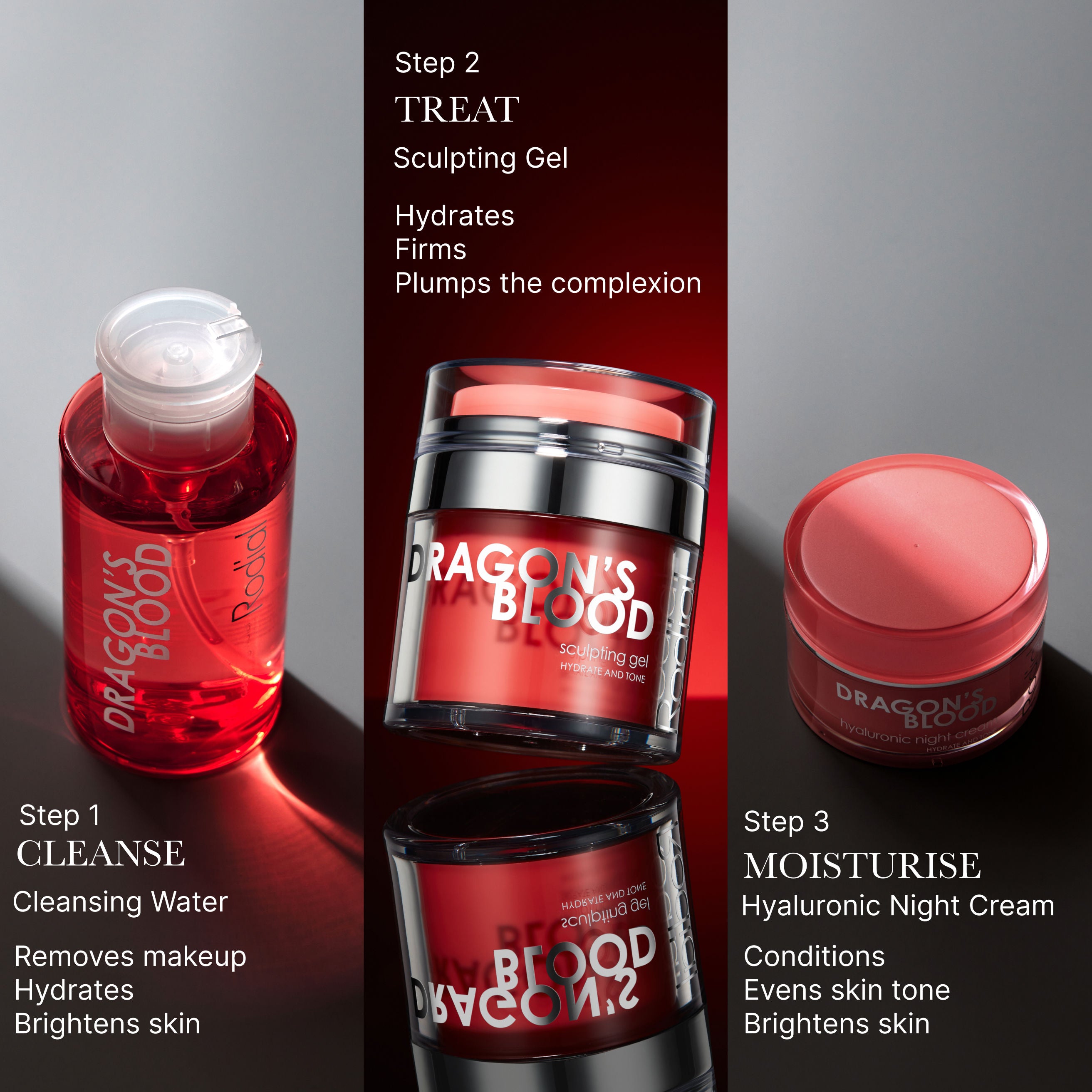 Dragon's Blood Sculpting Gel for Hair Styling & Volume - Natural Hold & Shine for Men & Women - Perfect for Parties, Weddings & Everyday Styling