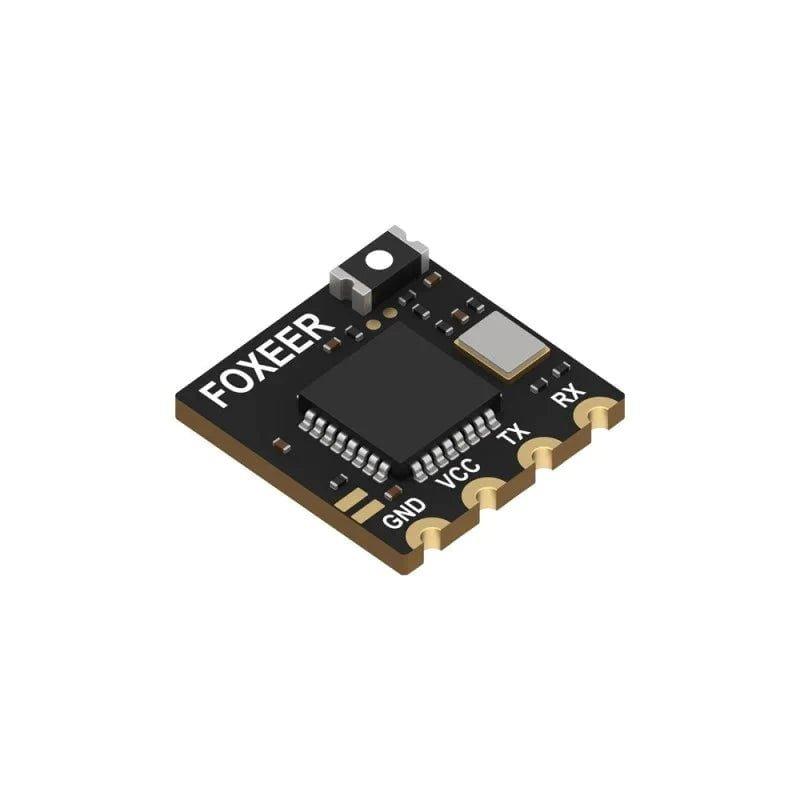 Foxeer ELRS Lite 2.4GHz Receiver with Ceramic Antenna - Long Range Drone FPV Receiver for RC Drones and Quadcopters
