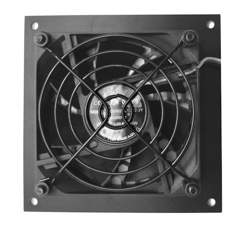 Coolerguys PRO Metal Series Single 80mm Cooling Fan Kit - High Performance PC Case Cooler for Computer, Gaming Rig & Server Cooling - CabCool801 M