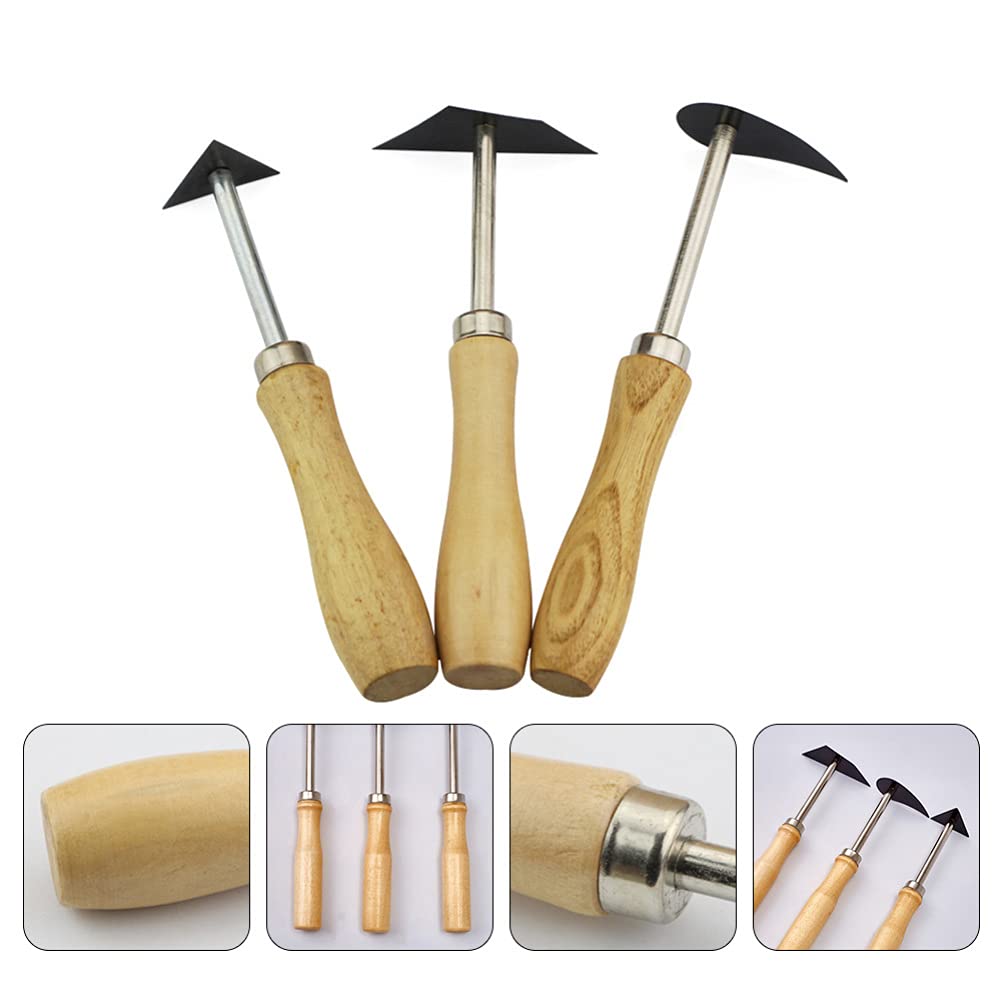 3pcs Clay Sculpting Tools - Fondant & Resin Carving Kit for Cake Decorating & Jewelry Making