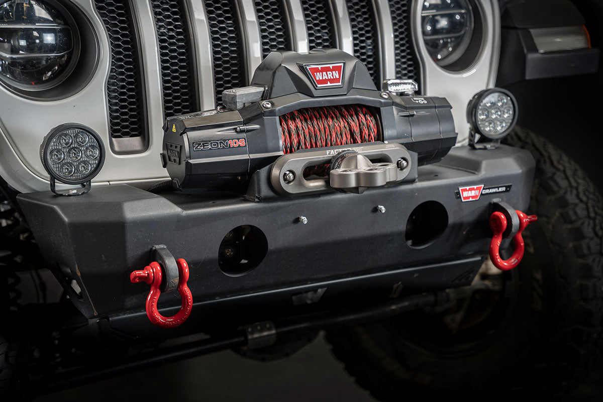 Factor 55 ProLink Bridle - Heavy Duty Synthetic Winch Rope Shackle for Off-Road Recovery & Towing - Gray - Perfect for Jeep, Truck & 4x4 Vehicle Recovery Operations