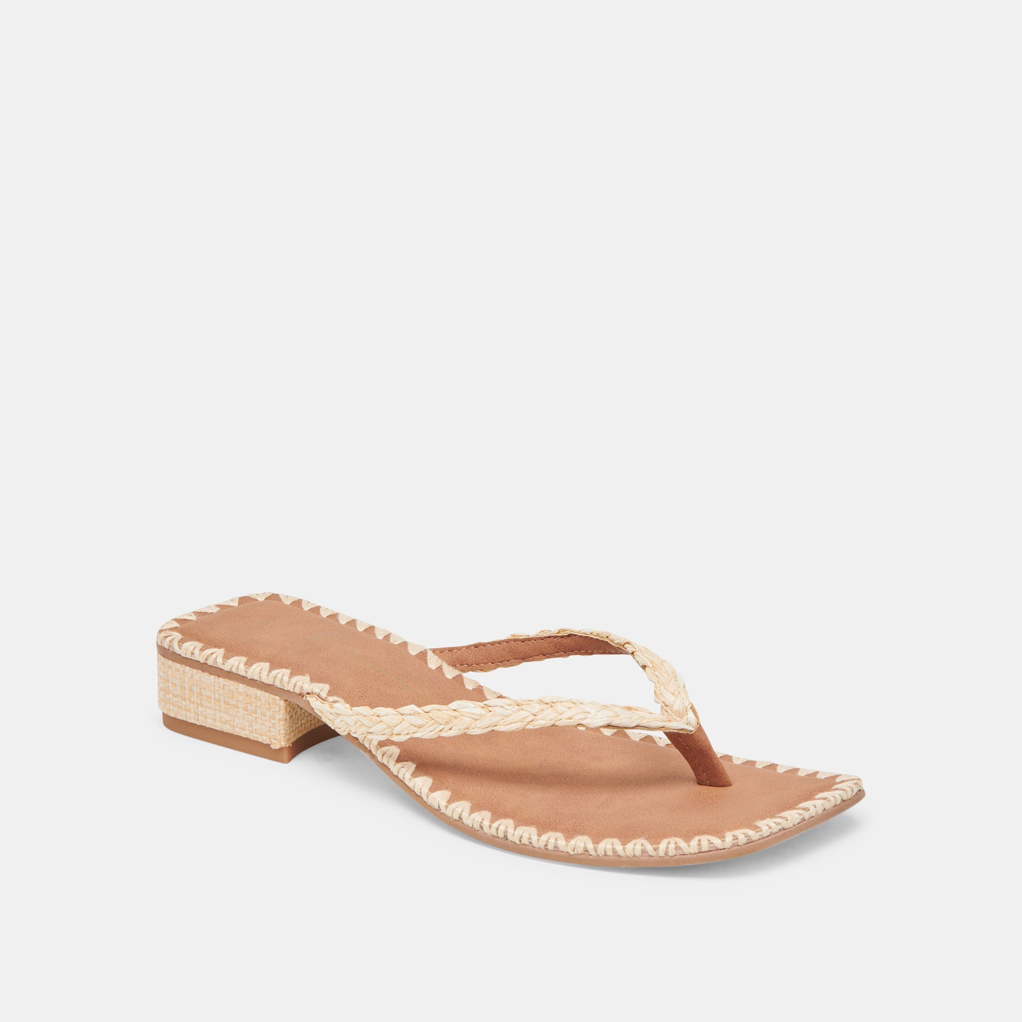 Barty Sandals LT Natural Raffia - Comfortable Women's Summer Sandals for Beach, Vacation & Casual Wear