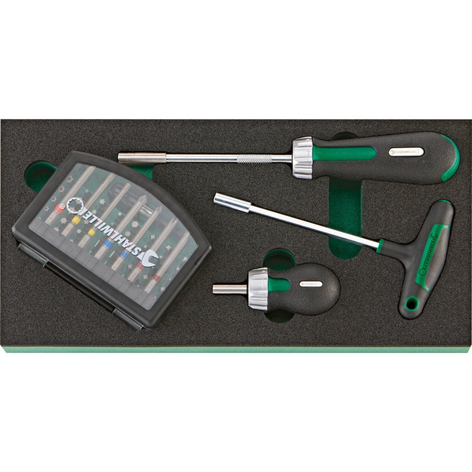 Stahlwille 97830257 Professional Tool Set - High-Quality Assorted Tools for Mechanics & DIY Projects | Perfect for Automotive Repair, Home Improvement & Workshop Use