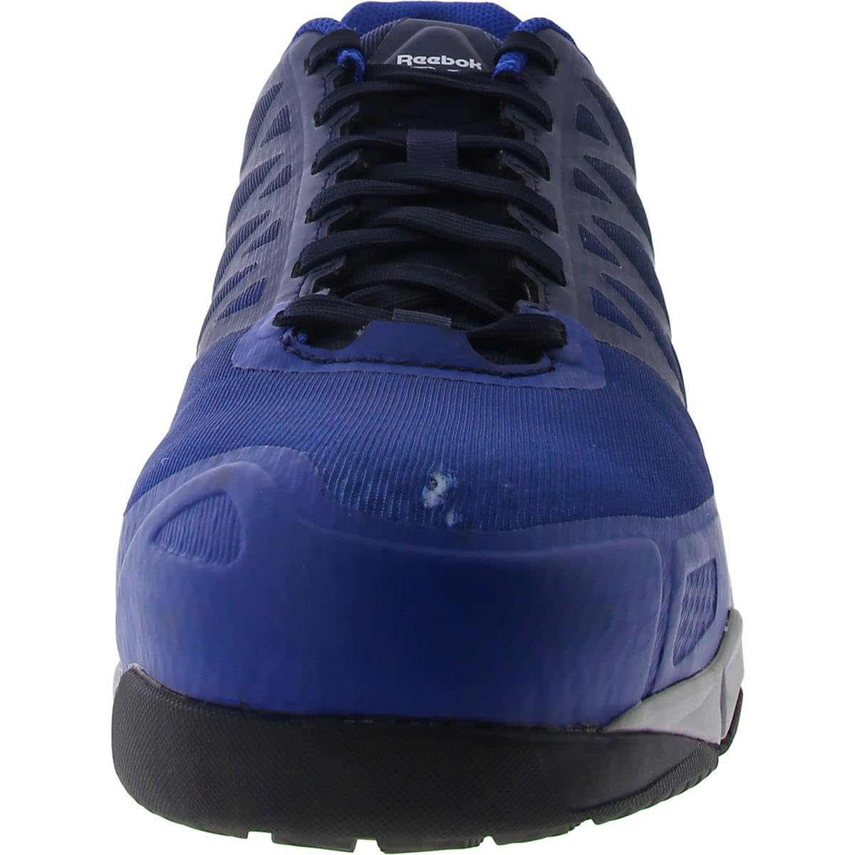 Reebok Men's Rb4450 Speed Tr Safety Toe Athletic Work Shoes - Black Steel Toe Sneakers for Construction, Warehouse & Industrial Work | Lightweight & Comfortable