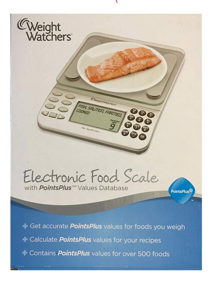 Weight Watchers New Points Plus Digital Food Scale - Accurate Kitchen Scale for Portion Control, Dieting & Healthy Eating - Perfect for Meal Prep, Baking & Weight Loss Tracking