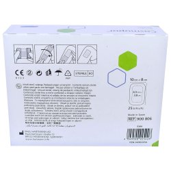 Cosmopor Adhesive Wound Dressing - Sterile 4x3.2 Inch Bandage for Cuts, Scrapes & Minor Injuries | First Aid Essential for Home, Office & Travel