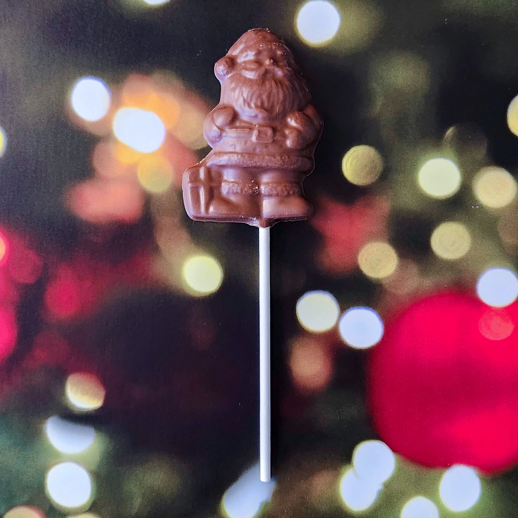 Delicious Milk Chocolate Santa Claus with Gift Box - Perfect for Christmas Stocking Stuffers, Holiday Gifts & Festive Celebrations
