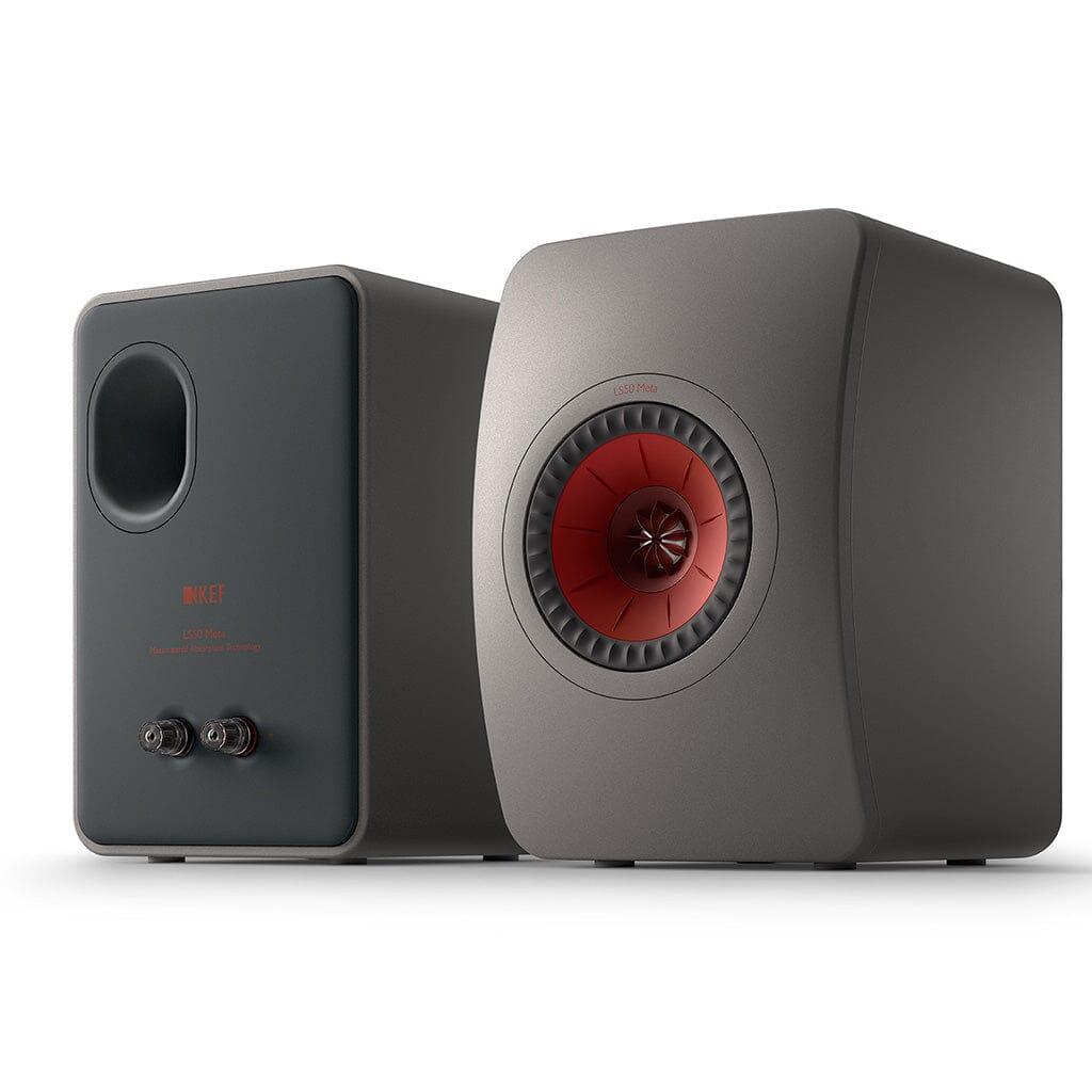 KEF LS50 Meta Passive Bookshelf Speakers - High-Fidelity Audio for Home Theater & Music Listening | Perfect for Studios, Living Rooms & Audiophiles