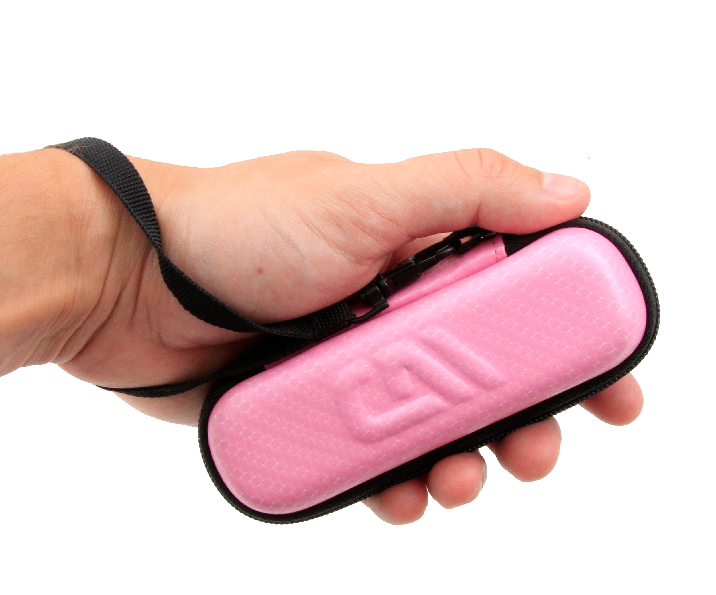 Flonase Nasal Spray Travel Case - Protective Holder with Wrist Strap & Carabiner Clip for Allergy Relief On-The-Go | Perfect for Hiking, Gym & Airplane Travel