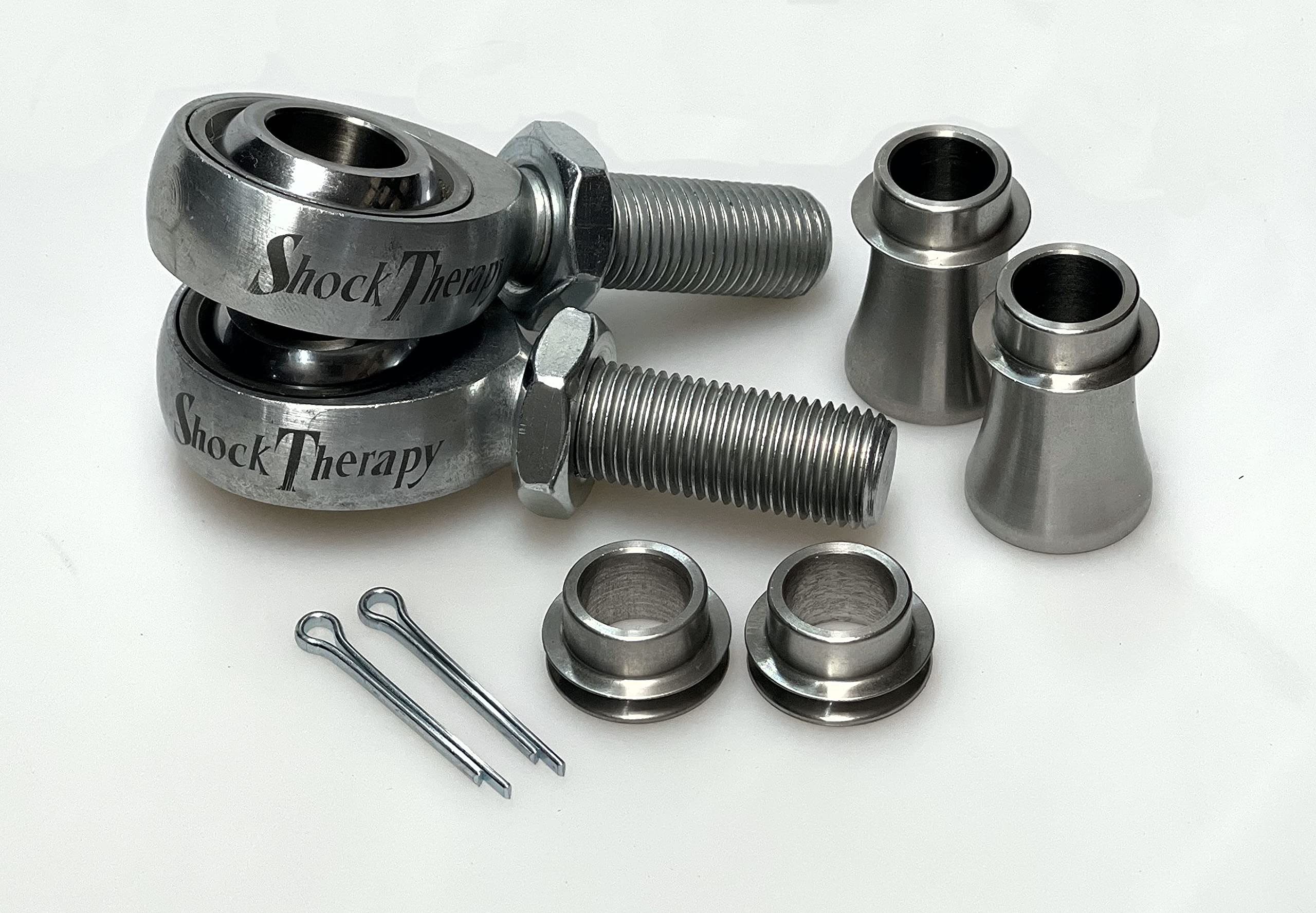 Shock Therapy Bump Steer Delete (BSD) Joint Kit for Stock Tie Rods - Heavy Duty Off-Road Suspension Upgrade for Jeep, Truck & 4x4 Vehicles - Perfect for Rock Crawling & Trail Riding