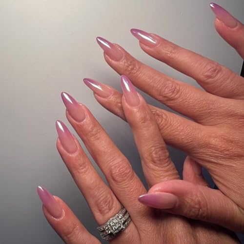 ombre purple pink