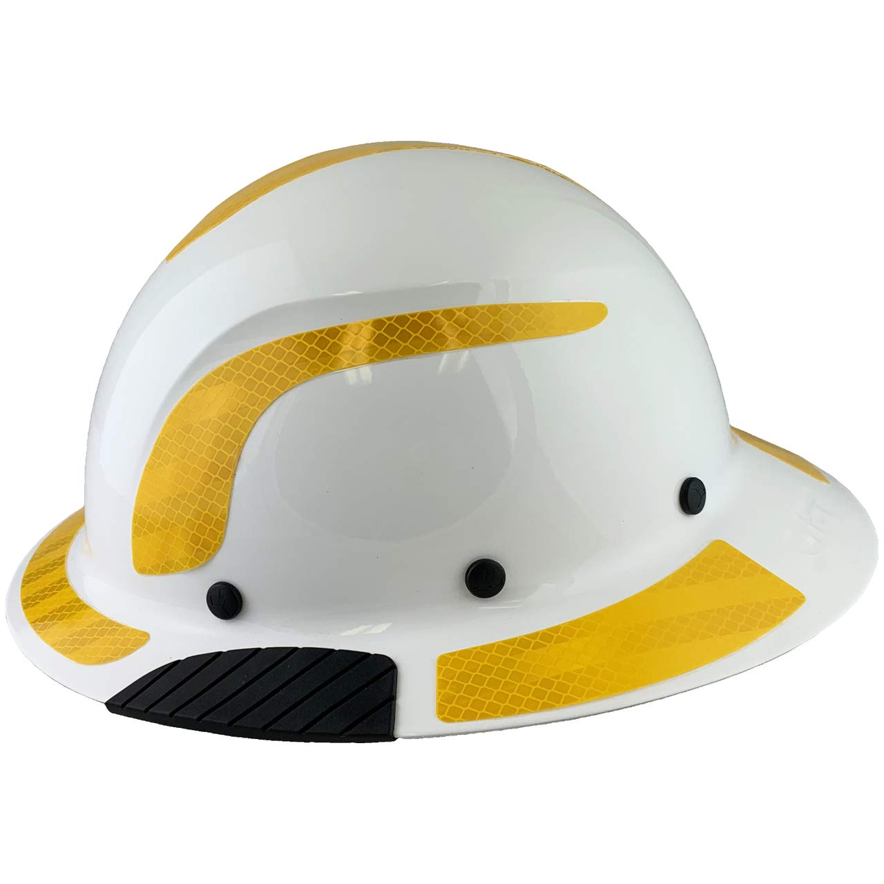 Premium Carbon Fiber Full Brim Safety Helmet - ANSI Certified Hard Hat with Reflective Decals & Free Tote Bag - Ideal for Construction, Industrial Work & Outdoor Safety Gear