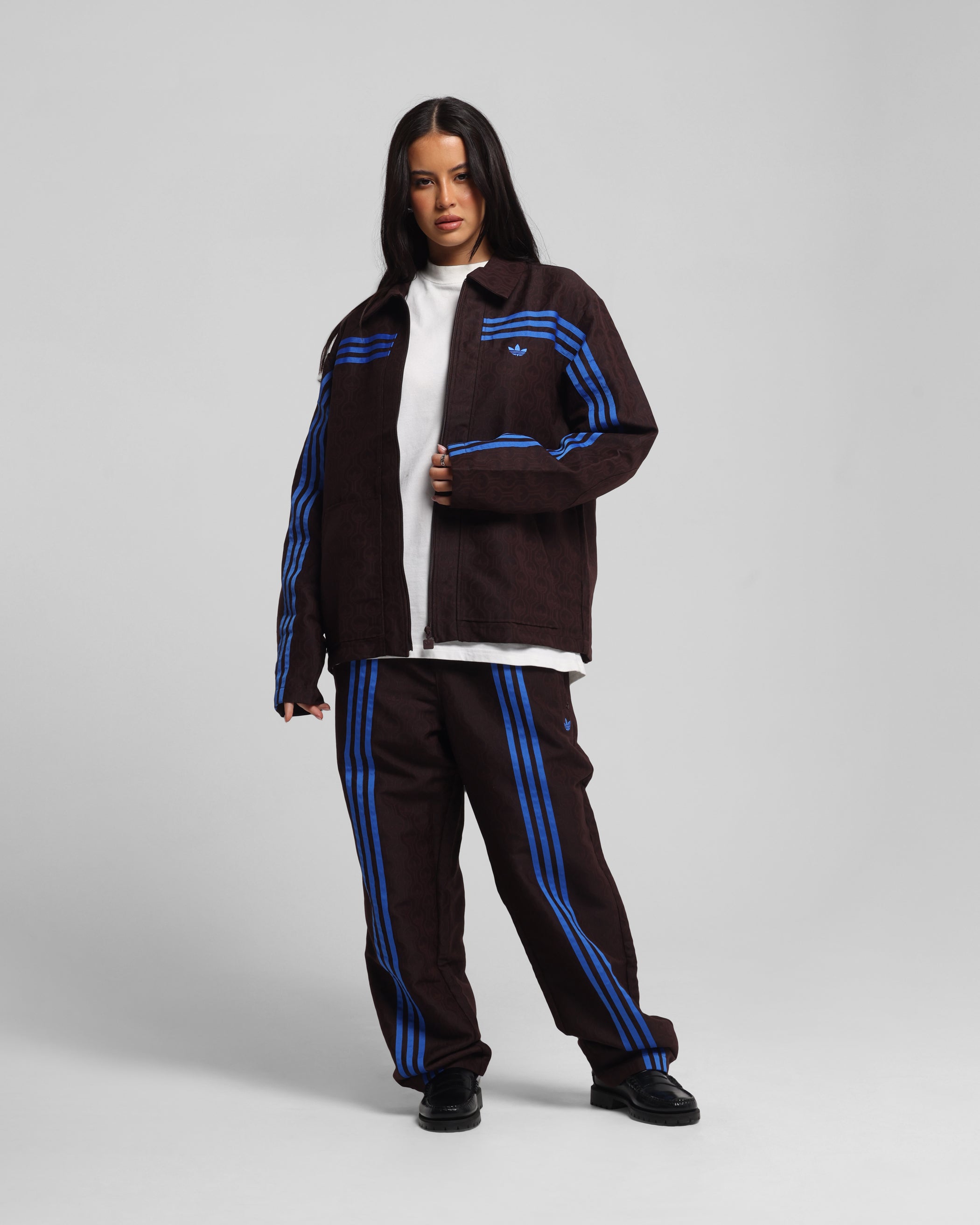 Adidas Originals 70's Club Jacket Brown | Vintage Retro Track Jacket for Men & Women | Perfect for Casual Wear, Street Style & 70s Fashion Lovers