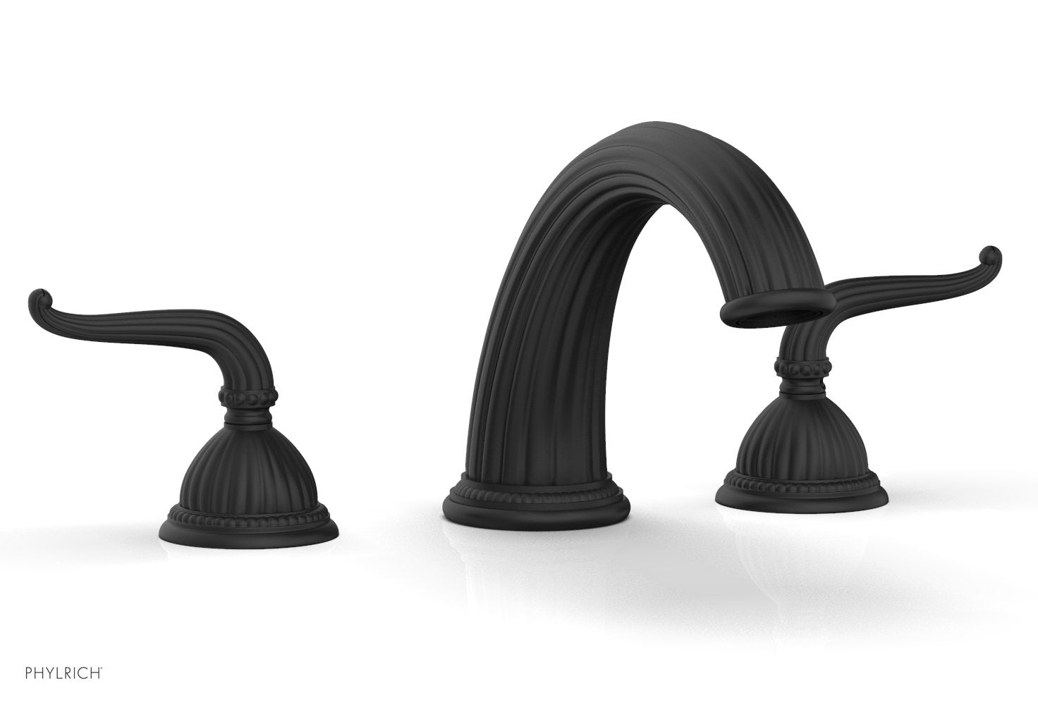 GEORGIAN & BARCELONA Deck Tub Set with Lever Handles K1141P - Modern Bathroom Faucet for Outdoor Deck, Patio or Garden