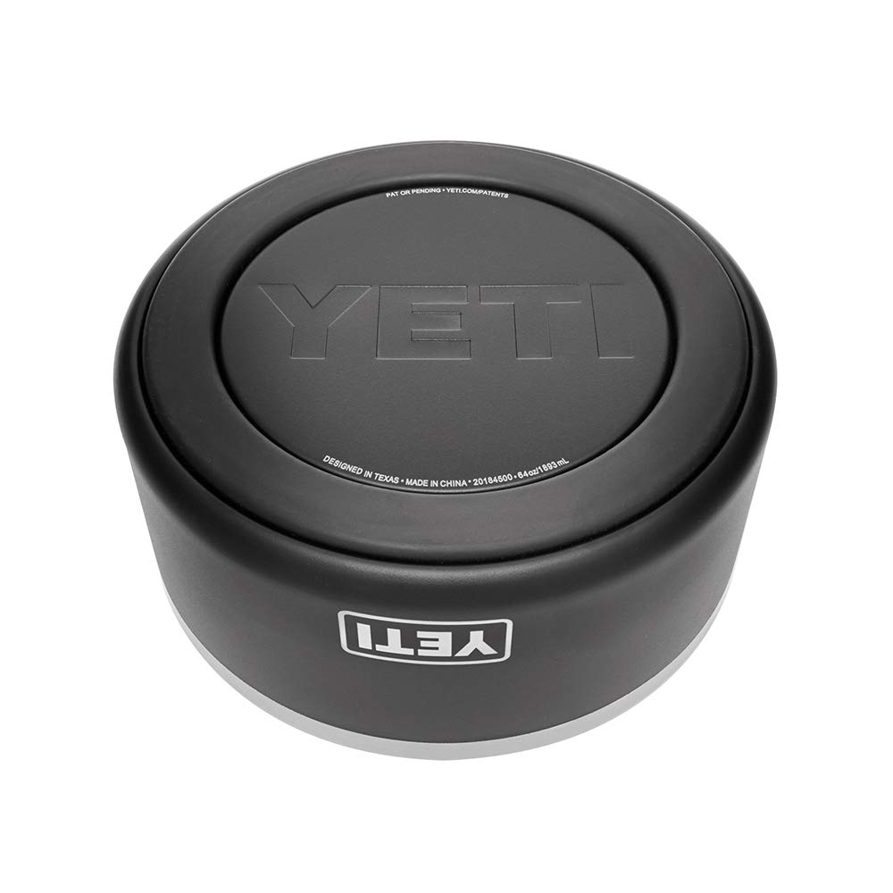 YETI Boomer 8 Stainless Steel Dog Bowl - 64oz Non-Slip Pet Food & Water Dish for Large Dogs - Perfect for Outdoor Adventures, Camping & Home Use