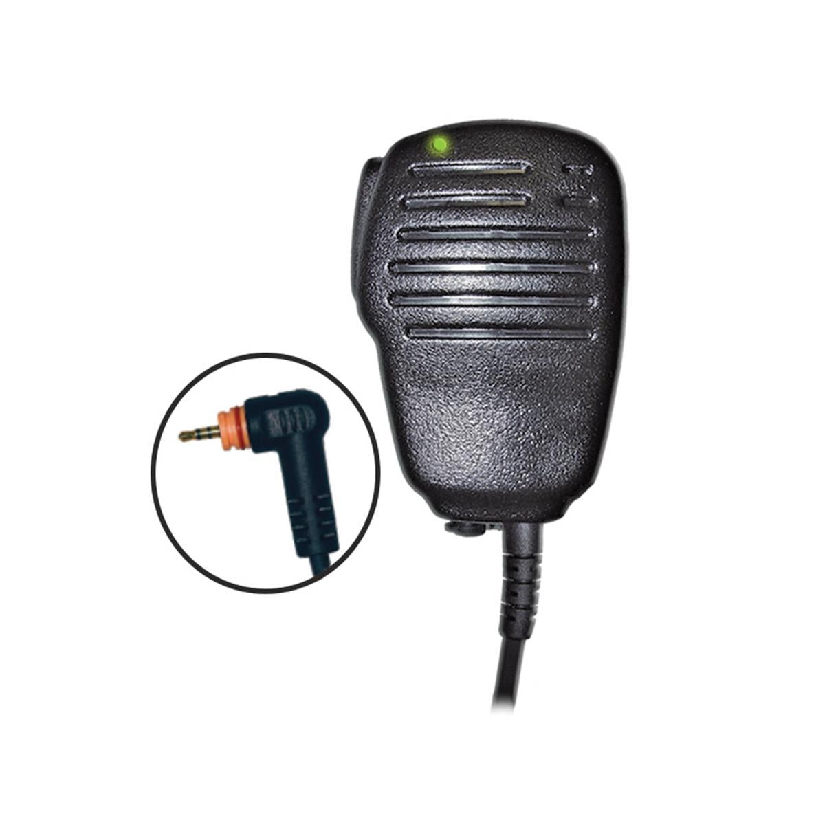 Veteran M8 Amplified Speaker Mic for TLK100 & SL Series Radios - High-Quality Communication Accessory for Clear Two-Way Radio Conversations - Perfect for Security, Construction & Outdoor Adventures